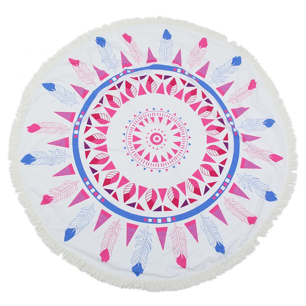 

Lotus Flower Tassels Geometry Indian Mandala Tapestry Wall Hanging Beach Throw Mat Hippie Bedspread Gypsy Yoga Mat Blanket