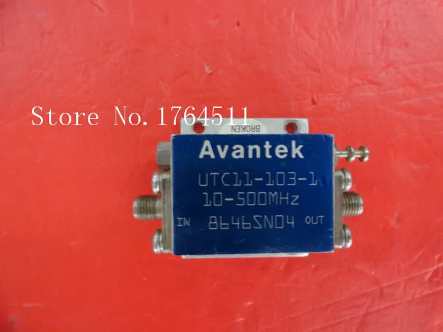 

[BELLA] AVANTEK UTC11-103-1 10-500MHz 15V SMA low noise amplifier