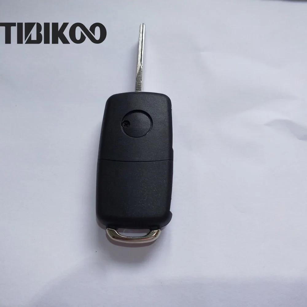 VW 2 Button Flip Remote Key Shell For MK4 Seat Altea Alh (22)-1