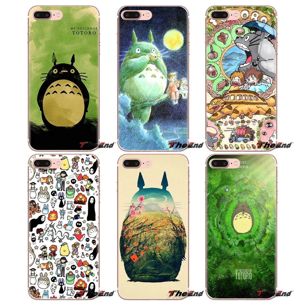 

For Xiaomi Mi3 Samsung A10 A30 A40 A50 A60 A70 Galaxy S2 Note 2 Grand Core Prime cartoon Anime My Neighbor Totoro Silicone Cover