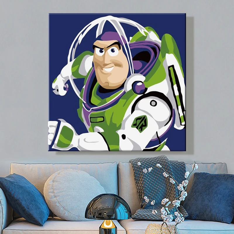 buzz lightyear painting