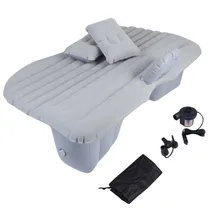 Новые автомобильные матрасы надувная кровать подушка с автомобильным воздушным насосом автомобили Грузовики чехол на заднее сиденье воздушный путешествия утолщенный автомобиль-Стайлинг