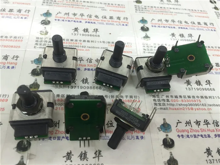 

[VK] Mexico BOURNS ECWOJ-C24-EC0006 Step 24 points green encoder switch