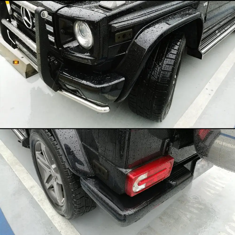 IJDM янтарные/красные сменные передние/задние OEM Sidemarker лампы для 2002 14 Mercedes W463 G Class G500