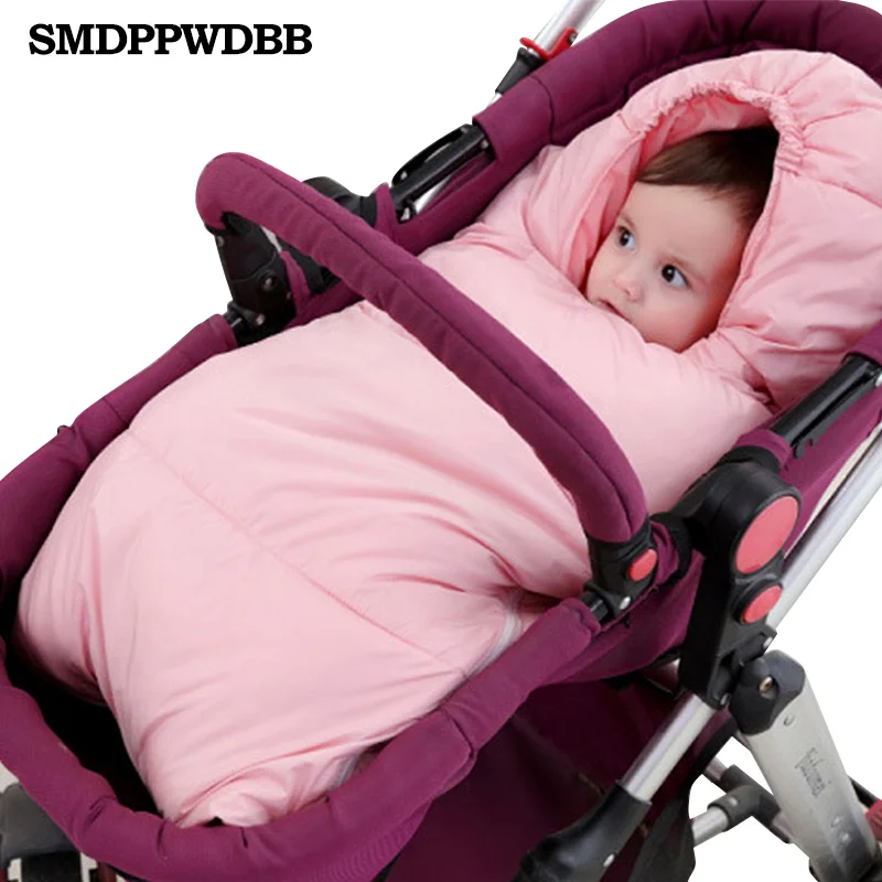 SMDPPWDBB Baby sleeping Bag winter Envelope for newborns sleep thermal