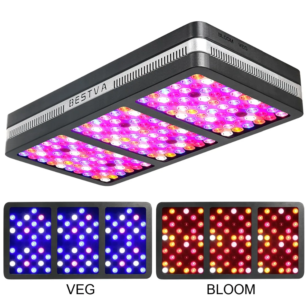 Led grow ligh отражатель Elite 2000 Вт fitolampy полный спектр лампа для теплицы комнатные