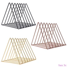 Домашний офис железная стойка для хранения книг Держатель Для Журналов Многофункциональный Органайзер Декор