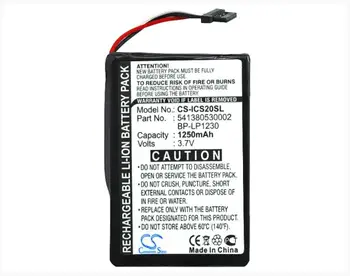 

Cameron Sino 1250mAh battery for NAVMAN S20 541380530002 BP-LP1230/11-A0001 U GPS, Navigator Battery