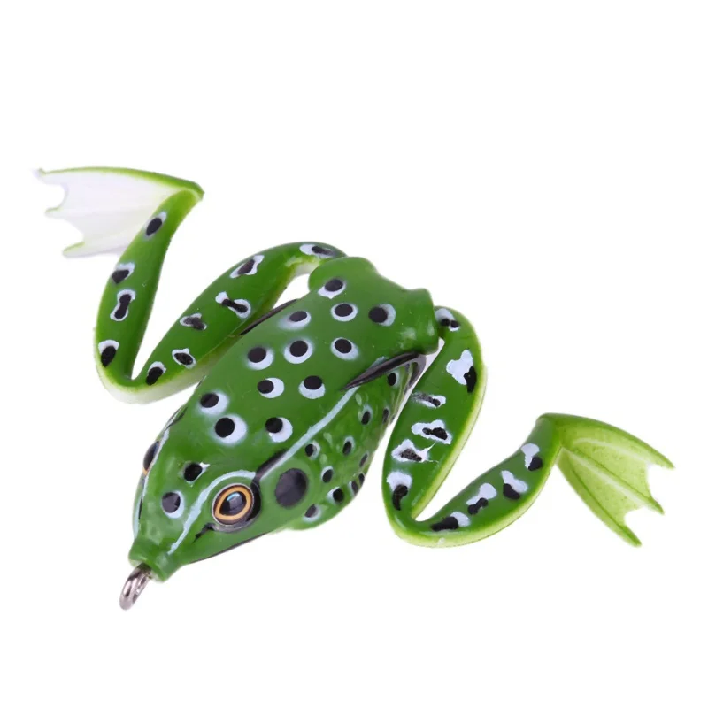 

15CM Whopper Plopper Shiner Lure Accessories Artificial Fishing Bait Easy Silicone Style Frog