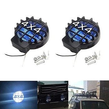 

12V Car Spotlight Glass Lampshade Off Road Car Spotlight Compatible for Jeep SUV4X4 NJ88