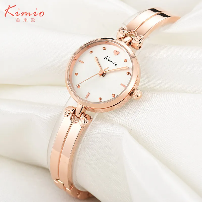 

2016 Relogio Feminino KIMIO Brand Bracelet Watch For Women Luxury Style Waterproof Stainless Steel Ladies Quartz Wrist Watch