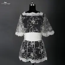 Болеро для свадьбы цвета слоновой кости RSJ6