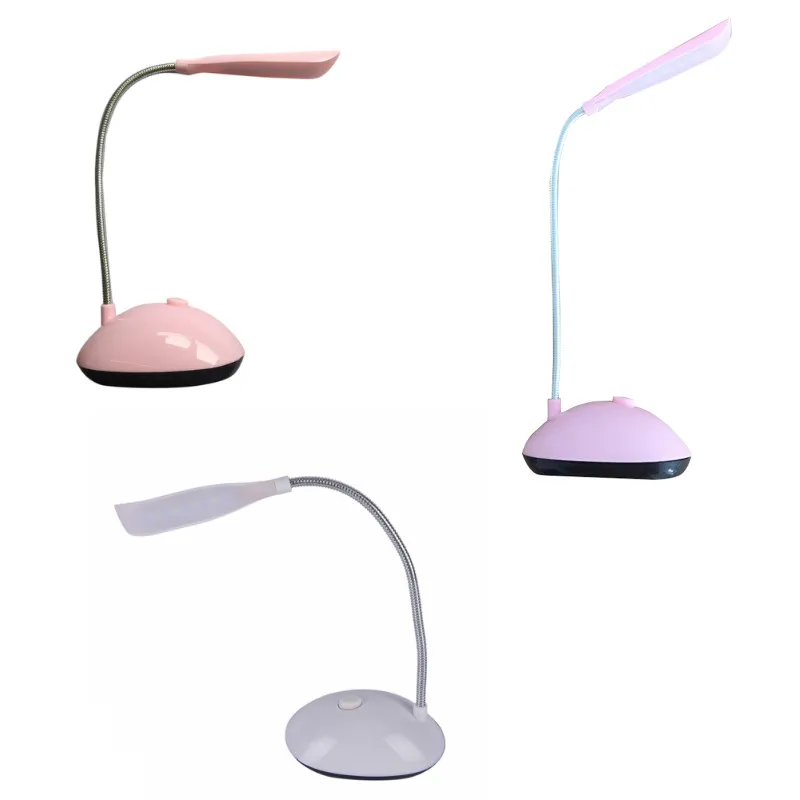 

Mini LED Desk Lamp High Lumen Flicker-Free 4 LEDs Table Lamp Eye-Protection Table Light AAA Battery Powered Desk lamp