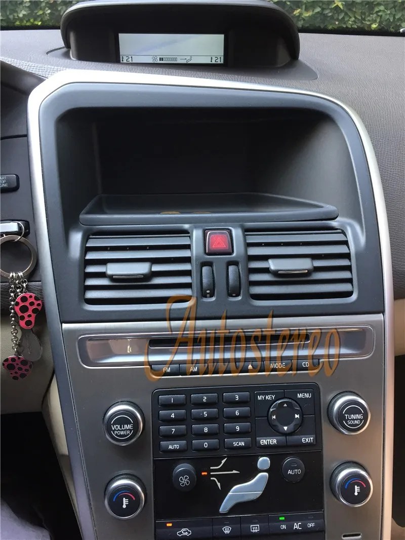 Clearance Android car Gps navigation2+32G DVD player Stereo unit For Volvo XC60 2009-2012 multimedia newest big screen radio tape recorder 7