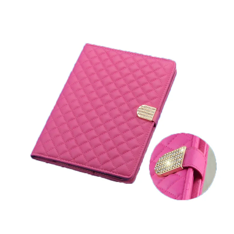 

Diamond Magnet Buckle Case for IPAD 2 3 4 Case Cover Pearl Cotton Protective Stripe Case for IPAD Rotation 9.7 Inch Stent Shell