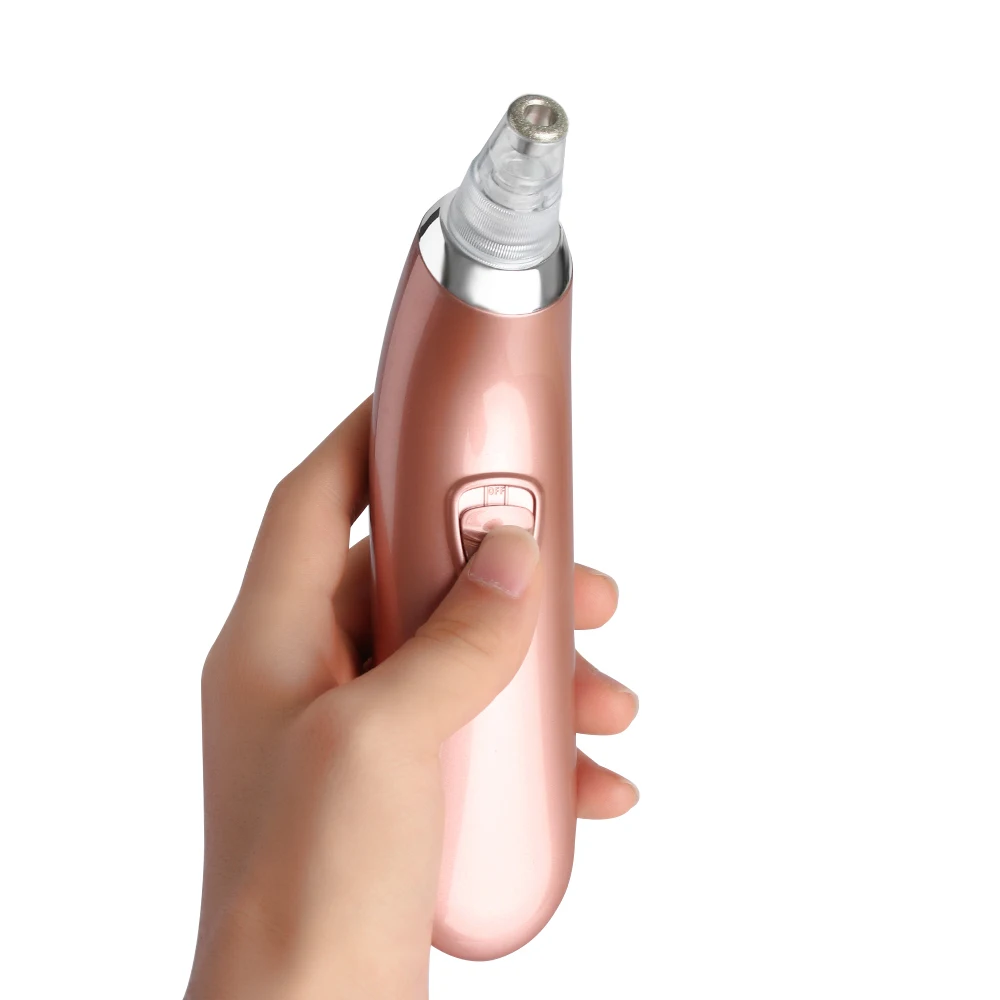 

Facial Pore Cleanser Vacuum Blackhead Remover Nose Blackhead Comedo Cleaner Acne Pimples Eliminator Face Care Suction Apparatus