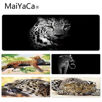 

MaiYaCa New Arrivals Leopard Staring Durable Rubber Mouse Mat Pad Size for 300*600 300*700 300*800 300*900 and 400*900*2mm