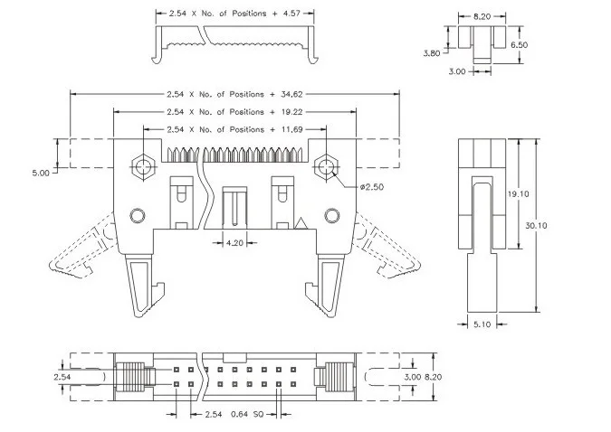 Box Header IDC 2