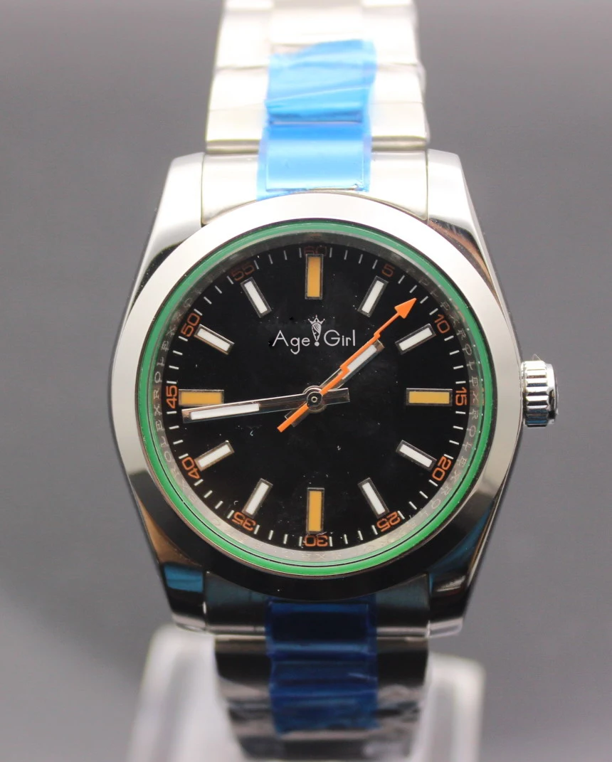 

New Luxury Brand Men's Automatic Mechanical Self-wind Just Watches Stainless Steel Gold Black White Date Gent's Watch 36mm