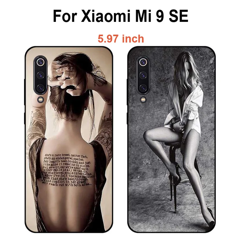 

Beauty Case For Xiaomi Mi 9 SE Soft Silicone Back For Xiaomi 9se Cover Phone Case For Xiaomi Mi 9SE Mi9SE protective Case Shell