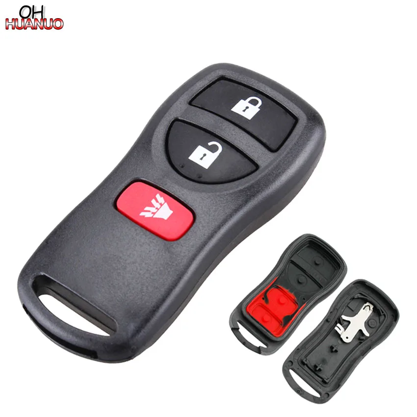 

2+1/3 Button Remote Car Key Shell Case Fob For Nissan Tiida LIVINA X-Trail QASHQAI