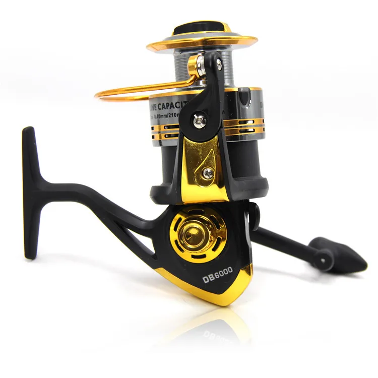Spool 6000 Series Fishing Wheel Metal 8 BB Bearing Balls River Lake Spinning Reels Tools Parts tackle /DB6000-1 | Спорт и