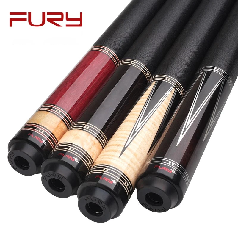 

FURY DJ Billiard Pool Cue 13mm KAMUI S Tip North America Maple Billiard Cue Stick Pool Kit with Gifts Extension Case China 2019