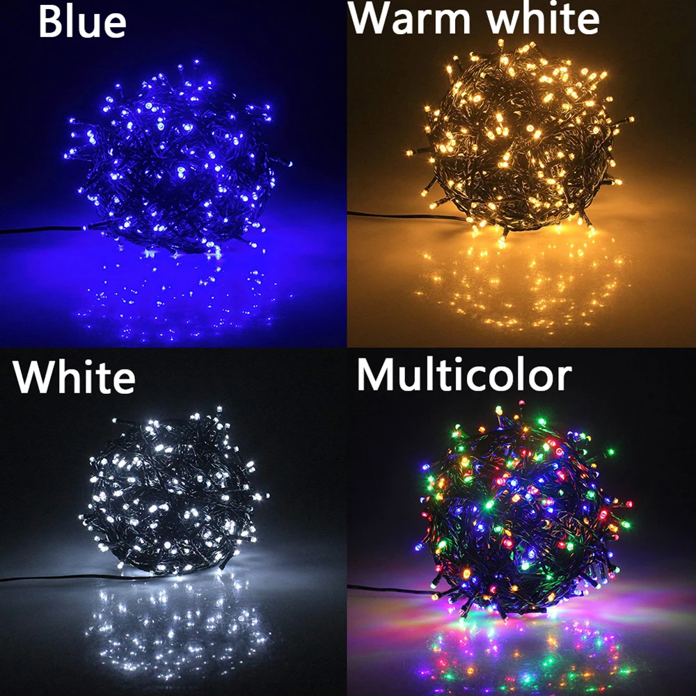 24V Safe Voltage Green Cable 10M 100 LED String lights Christmas Holiday Lights for Xmas Trees Party Wedding Events Decoration 24V Safe Voltage Green Cable 10M 100 LED String lights Christmas Holiday Lights for Xmas Trees Party Wedding Events Decoration