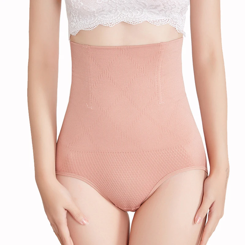 

Quaslover Women's Seamless High Waist Hips Briefs Slimming Control Knickers Tummy Shaper Pants Magic Body Shapewear Panties