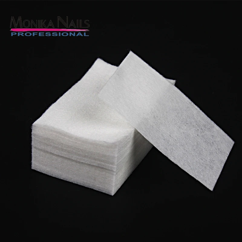 

Monika Nail Art Gel Polish Remover Nail Wraps Wipes Cotton Pads 900PCS for Nail Art Acrylic Liquid Polish Alcohol