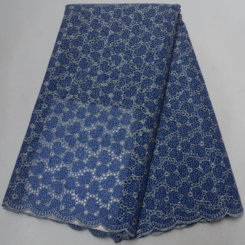 

Latest African Organza Lace Fabric 2019 High Quality Laces Embroidery French Nigerian Tulle Lace Fabrics Material PSA270-1