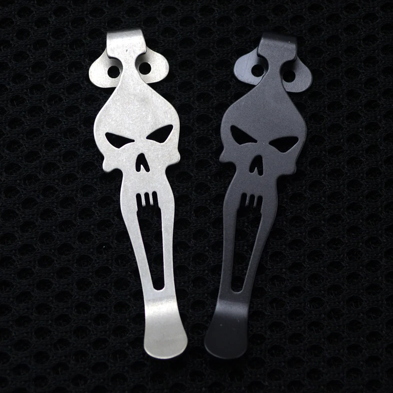 

Knife Cilp Tools ZT Knife Tools Tool Back Clip Titanium Alloy Pocket Clip Titanium Alloy Clip EDC Multi Tools