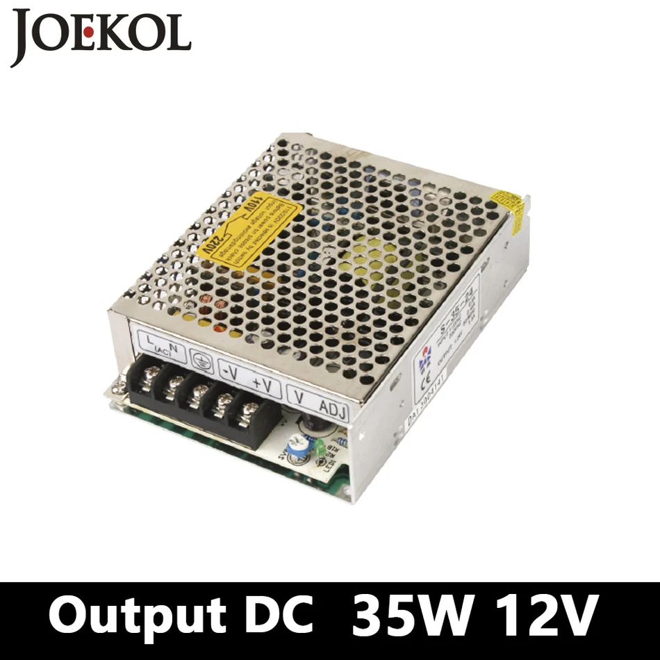 switching power supply 35W 12V 3A Single Output Mini dc for led driver AC110V/220V Transformer to DC | Обустройство дома