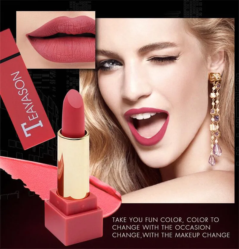 Brand Makeup Lips 12pcs/Set 12 Colors Matte Lipstick Easy to Wear Pigment Velvet Nude Lipstick Kits Waterproof Matte Cosmetics Brand Makeup Lips 12pcs/Set 12 Colors Matte Lipstick Easy to Wear Pigment Velvet Nude Lipstick Kits Waterproof Matte Cosmetics