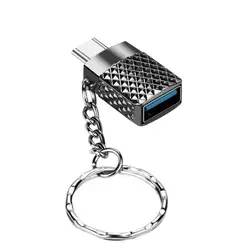 Usb Тип C OTG адаптер мужчин и женщин USB конвертер с брелок зарядки синхронизации данных адаптер для планшеты и смартфоны