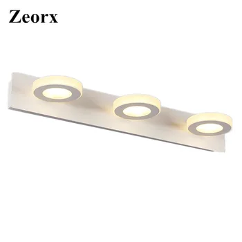 

ZEORX 5/8/19inch Waterproof Acrylic Mirror Light LED Bathroom Wall Lamp Brief Indoor Lighting Fixtures Sconce for Home Bed
