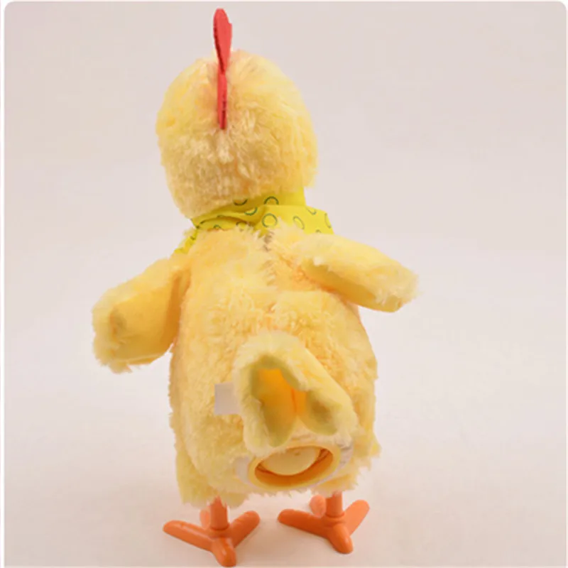 1 шт. забавные кукольные куриные курицы будут класть яйца цыплят сумасшедшие пение и танцы электрические плюшевые игрушки Рождество игрушка 30 см