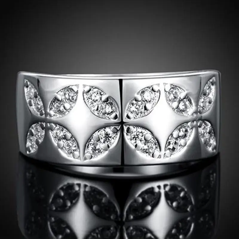 Fashion Brand 925 Sterling Silver Ring For Women Genuine 925 Sterling