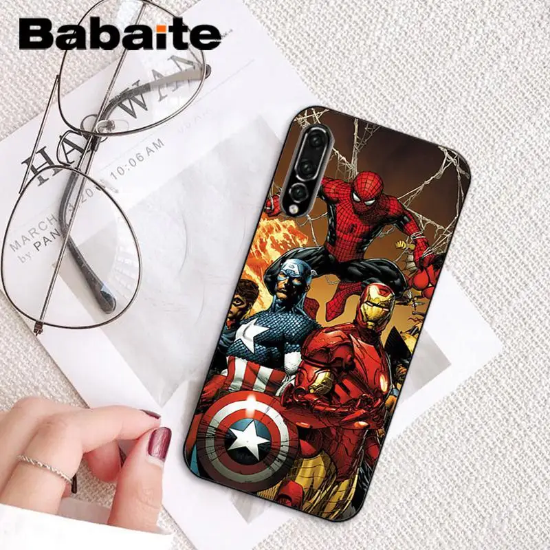 Babaite Marvel Мстители Jorker Dead Pool мягкий чехол для телефона для huawei P9 P10 Plus Mate9 10 Mate10 Lite P20 Pro Honor10 View 10 - Цвет: A12