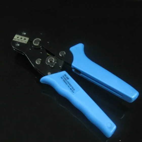 

SATA Molex-IDE 5.08 mm IDE Terminal Crimp Tool Pliers Crimping Tool Contact terminal Pin Power Wire Range 16 to 22 AWG