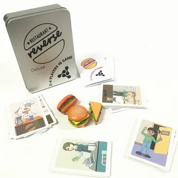 

Upside Down Restaurant Board Game Observation Attention Class Training Toy Teaching Aids Children's Educational Toys