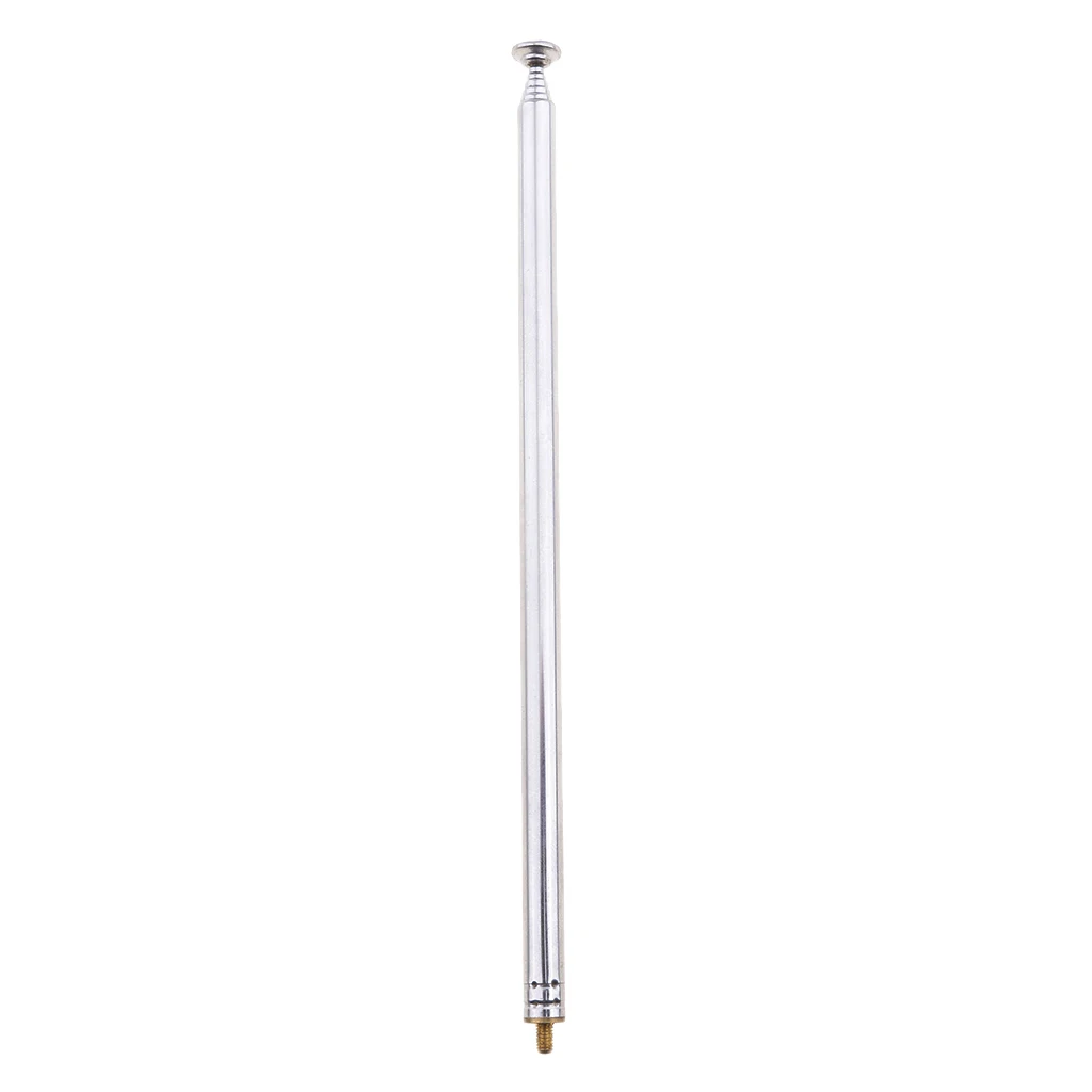 7 Sections Telescopic Antennas M3 Male Thread for Portable Radio Television