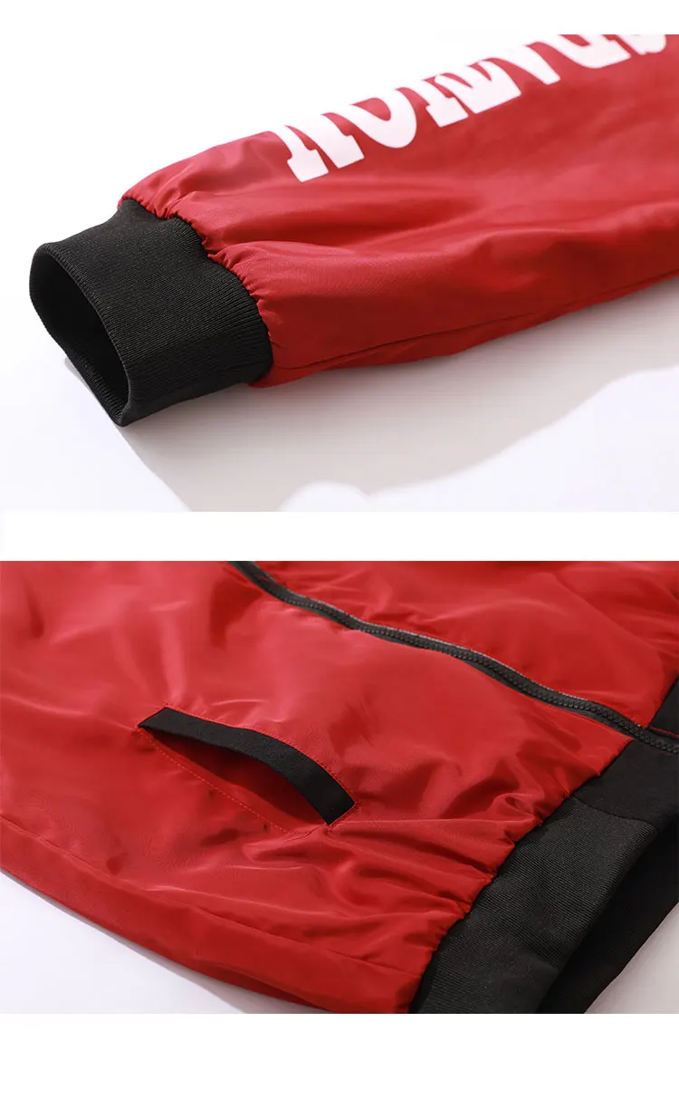 Reversible Bomber Hooded Jackets 8