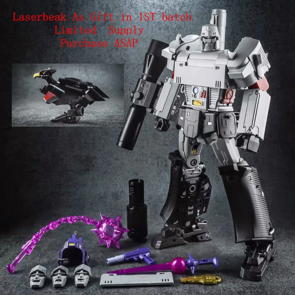 Weijiang MPP36 NE 01 оверсайз версия шедевр MP36 трансформация 32 см фигурка с laserbeak|Игровые