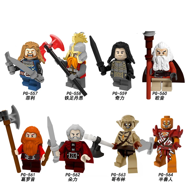 

Saruman playmobil Figures Lord of Rings Gollum Aragorn Boromir Faramir Nazgul Sauron Blocks Building for Children Christmas Gift
