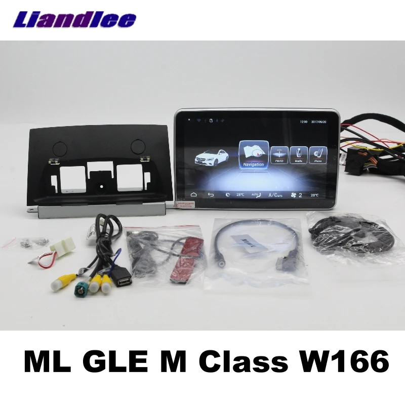 Cheap For Mercedes Benz MB GL Class X166 2011~2016 CarPlay Adapter Liandlee Car Multimedia Player NAVI Radio GPS Navigation 3