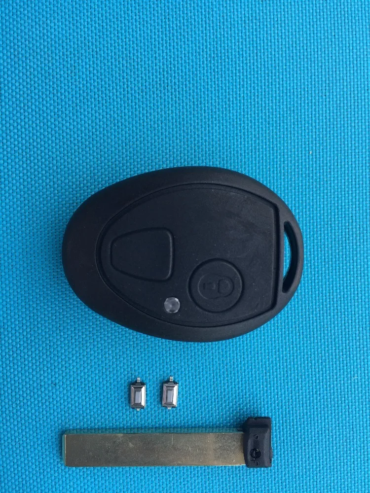 Key Case Car Key Shell Car Remote Key Car Key Key Shell For Rover 75 MG ZT Replacement 2 Buttons Remote Key FOB Shell Case Uncut Blade +2Pcs Micro Switches Car Accessories Auto Parts