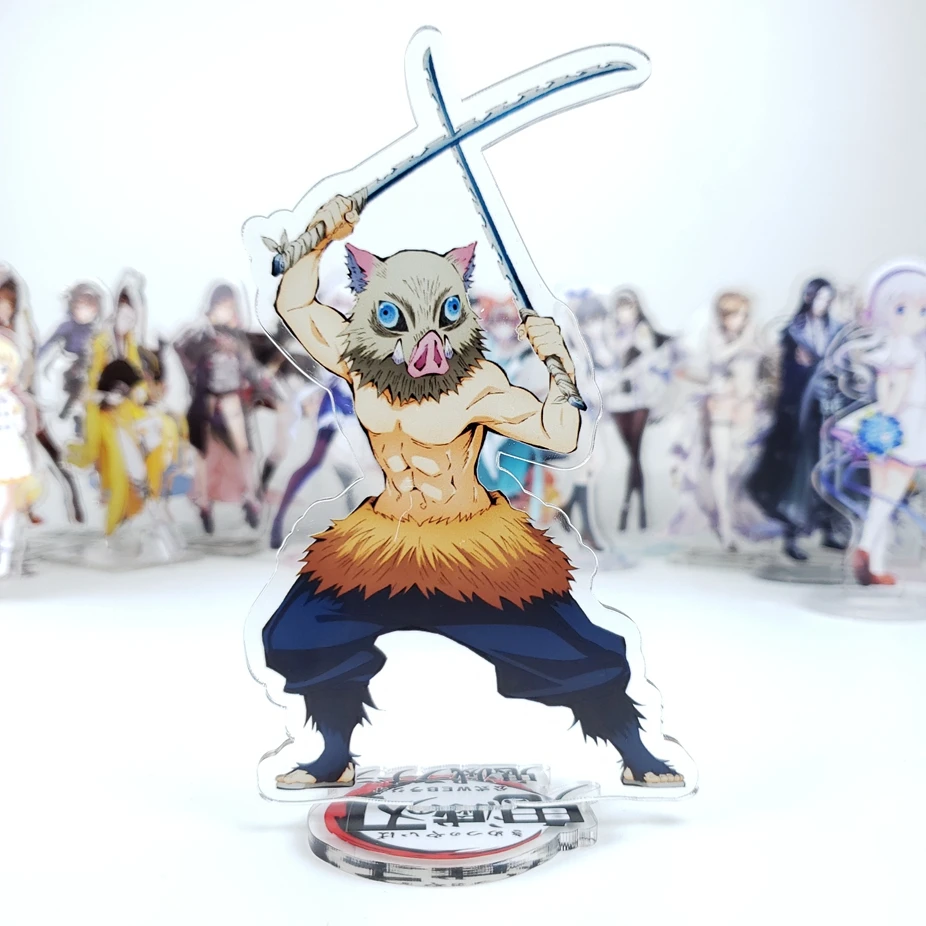 Аниме Demon Slayer: Kimetsu no Yaiba Tsuyuri Kanawo Tanjirou Kamado Nezuko Косплей акриловая настольная