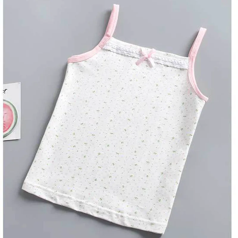Girls Camisole Singlet Underwear Tank Cute Princess Lace Undershirts Cotton Tank Bow Tops for Baby Girl Kids Children Clothing Girls Camisole Singlet Underwear Tank Cute Princess Lace Undershirts Cotton Tank Bow Tops for Baby Girl Kids Children Clothing