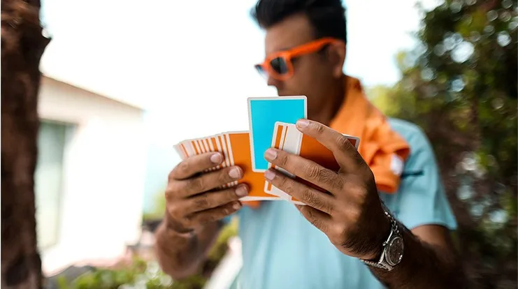 Limited Edition Summer NOC (Blue) Playing Cards 5